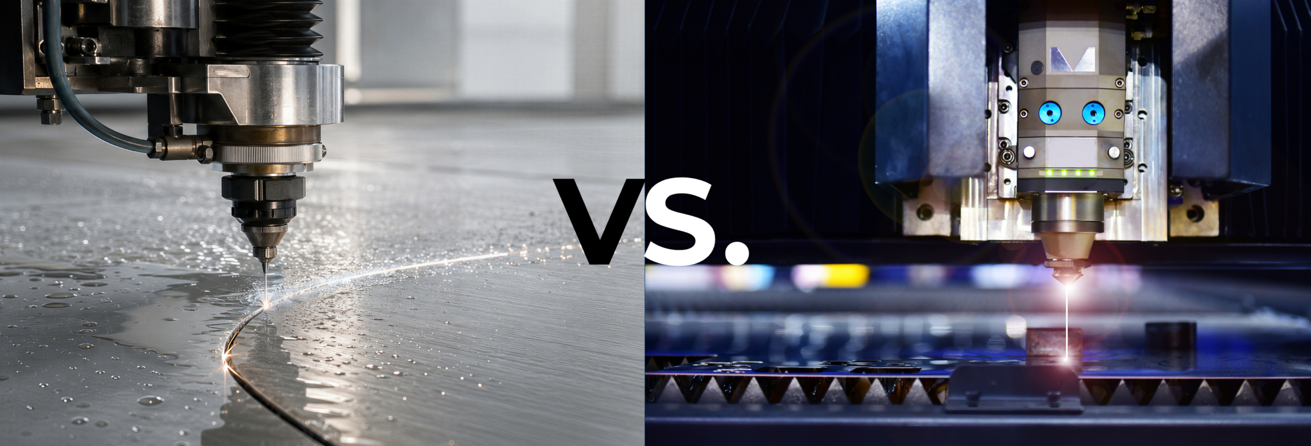 SEN01 Waterjet cutting vs Laserjet_Hero Water Jet Cutting vs Laser Cutting: Choosing the Right Method for OEM Parts